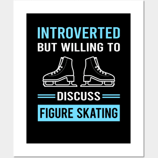 Introverted Figure Skating Skate Skater Posters and Art